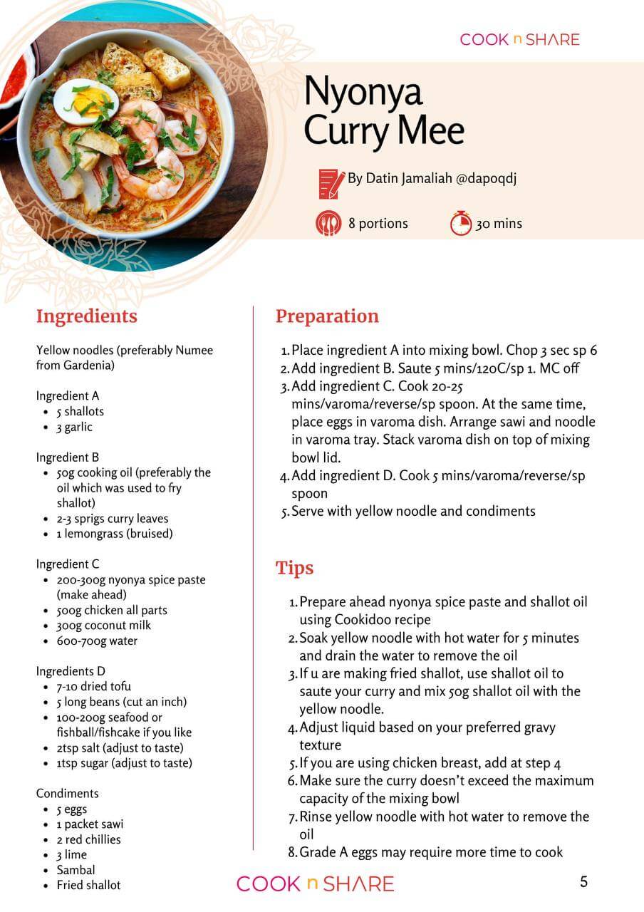 Nyonya Curry Mee